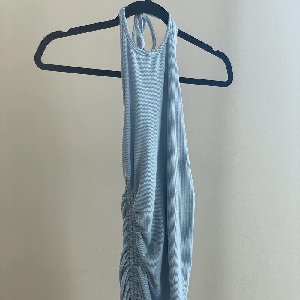Blue dress